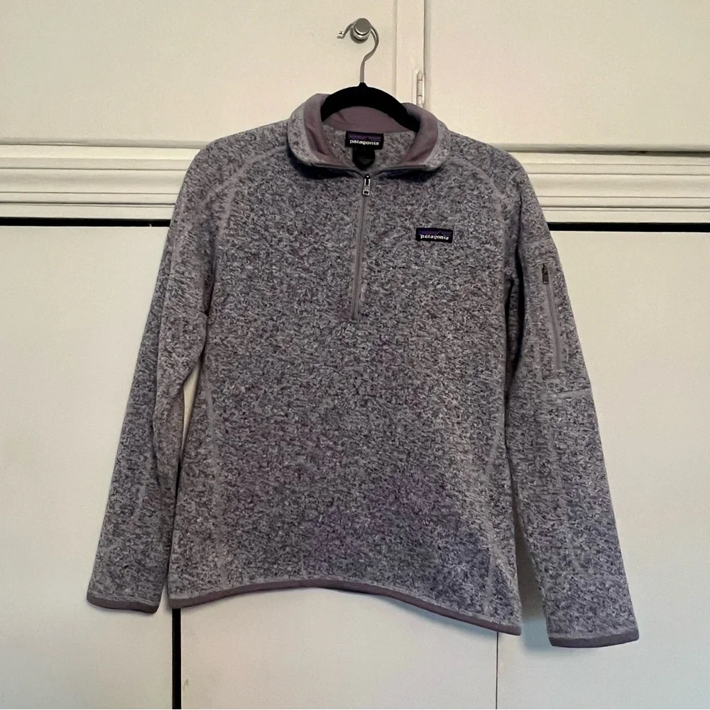 Patagonia Better Sweater - Medium Lilac Grey - Picture 2 of 6
